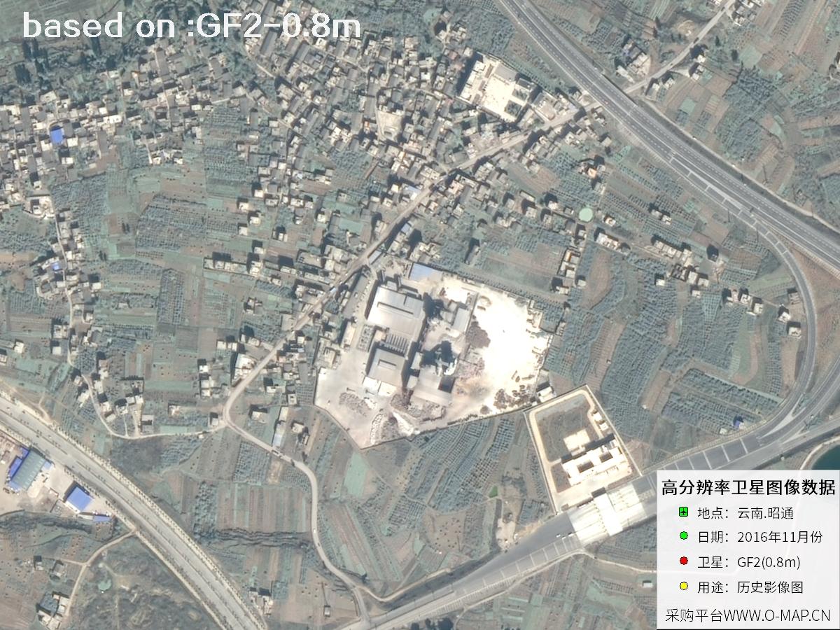 2016 Yunnan Zhaotong GF2 Satellite Image 38