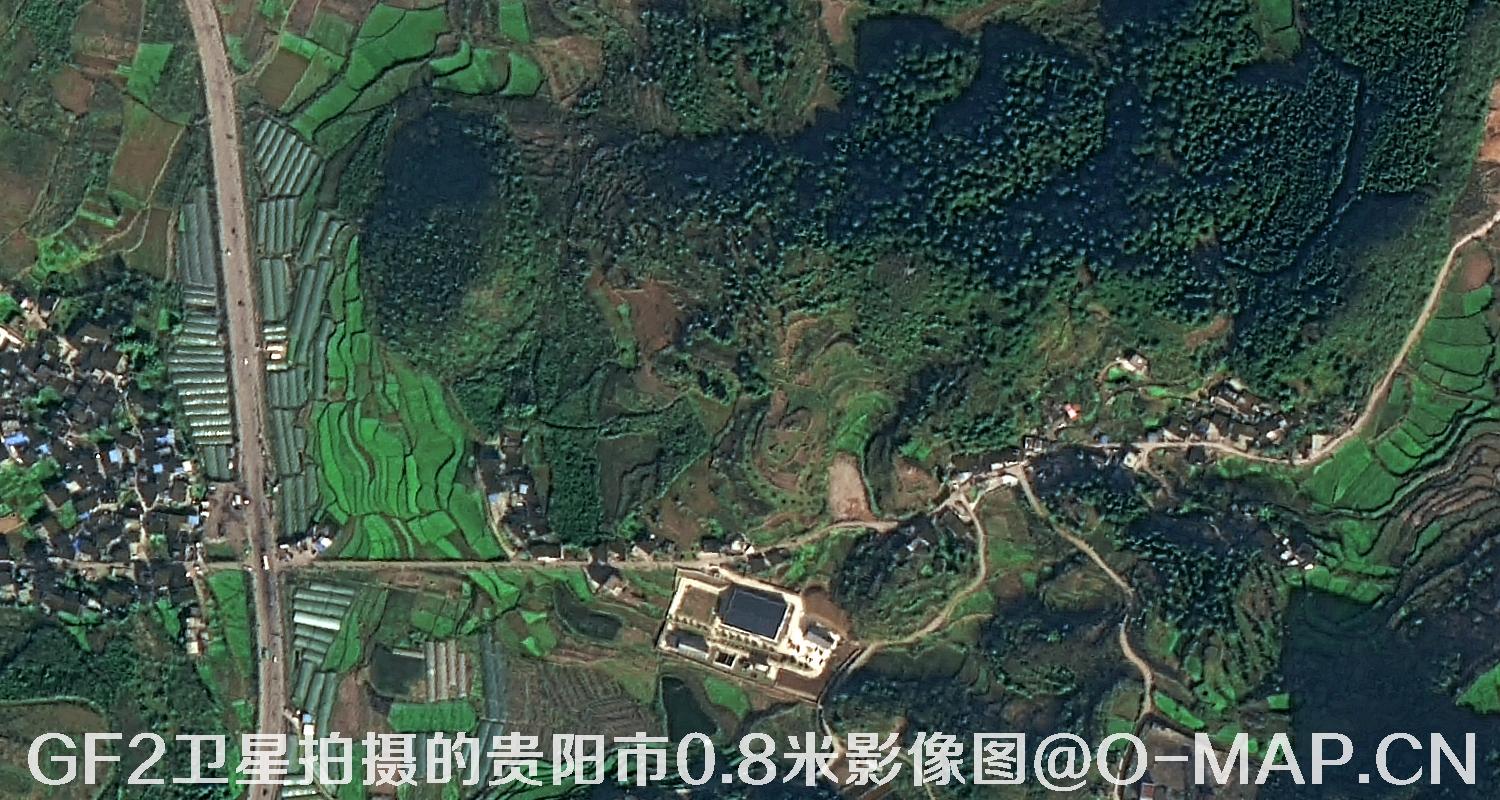 0.8米分辨率卫星图