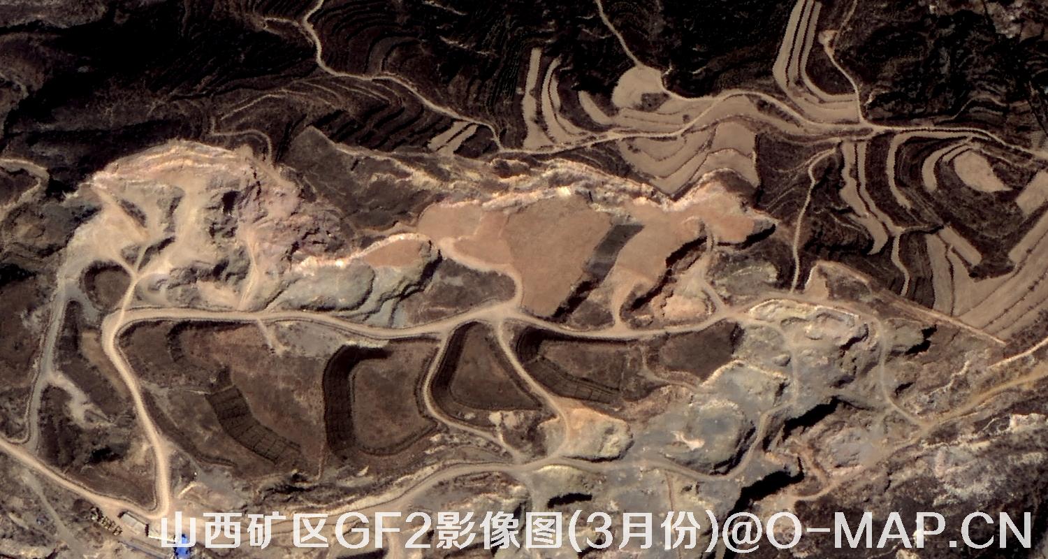 高分二号卫星拍摄的影像效果图