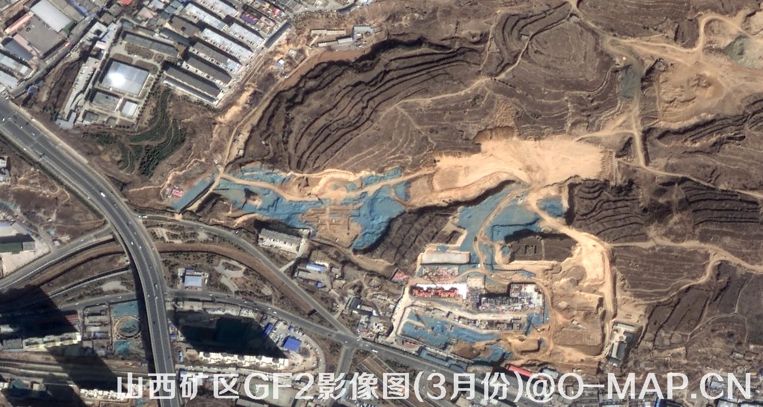 高分二号卫星拍摄的0.8米影像图