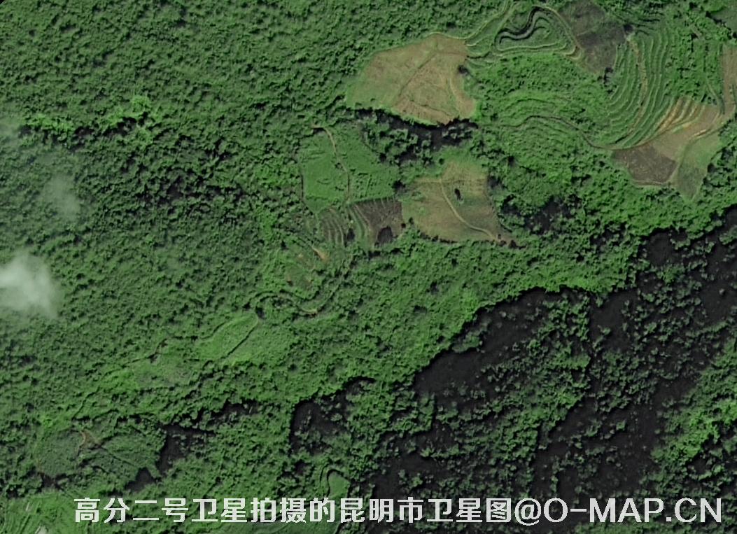 高分二号拍摄的0.8米卫星图