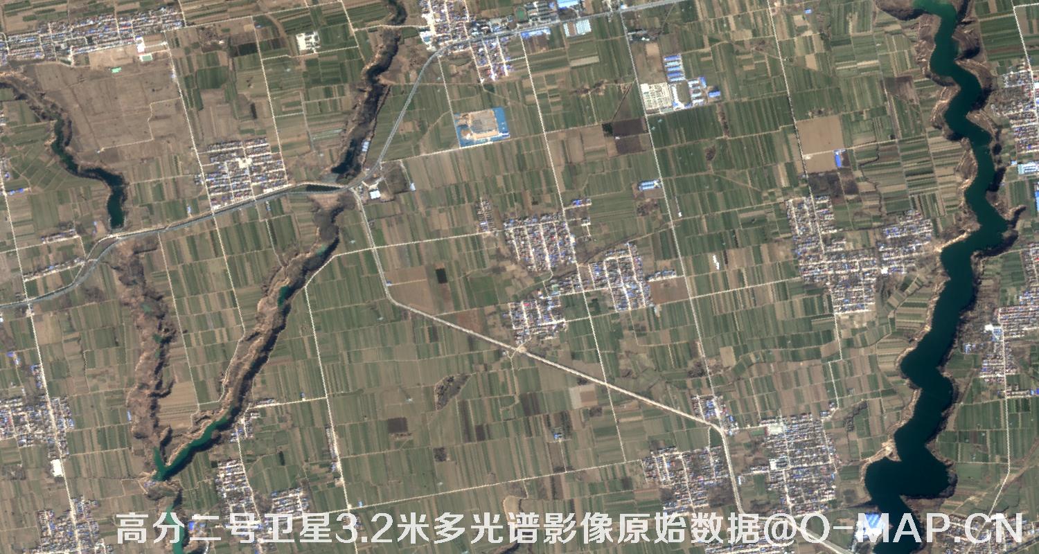 高分二号卫星3.2米MUL多光谱影像原始数据