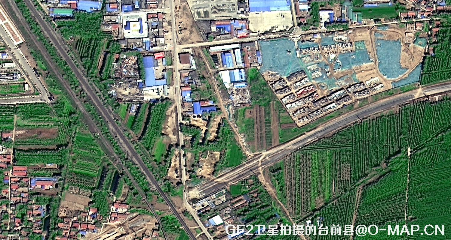0.8米分辨率卫星图效果
