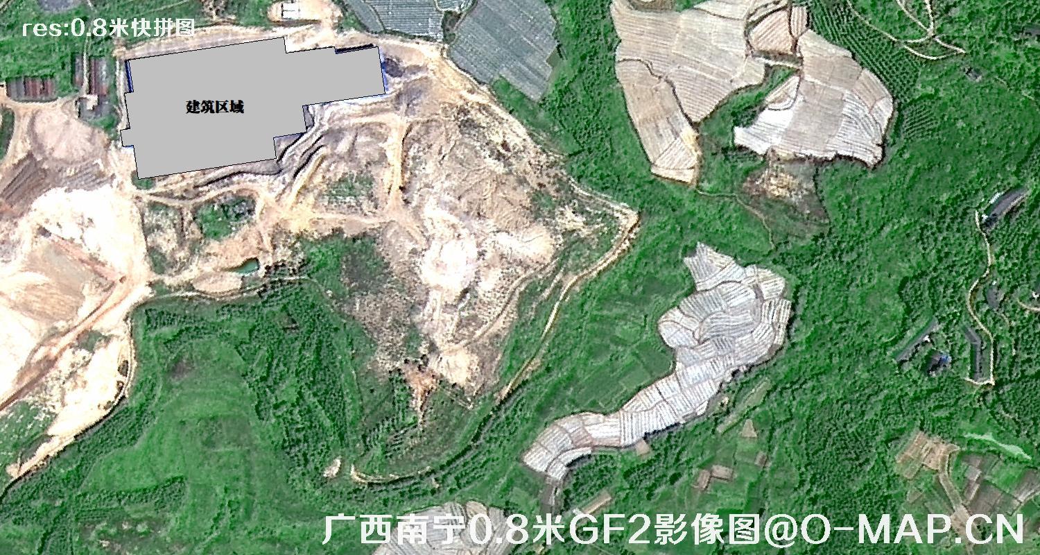0.8米分辨率卫星图效果