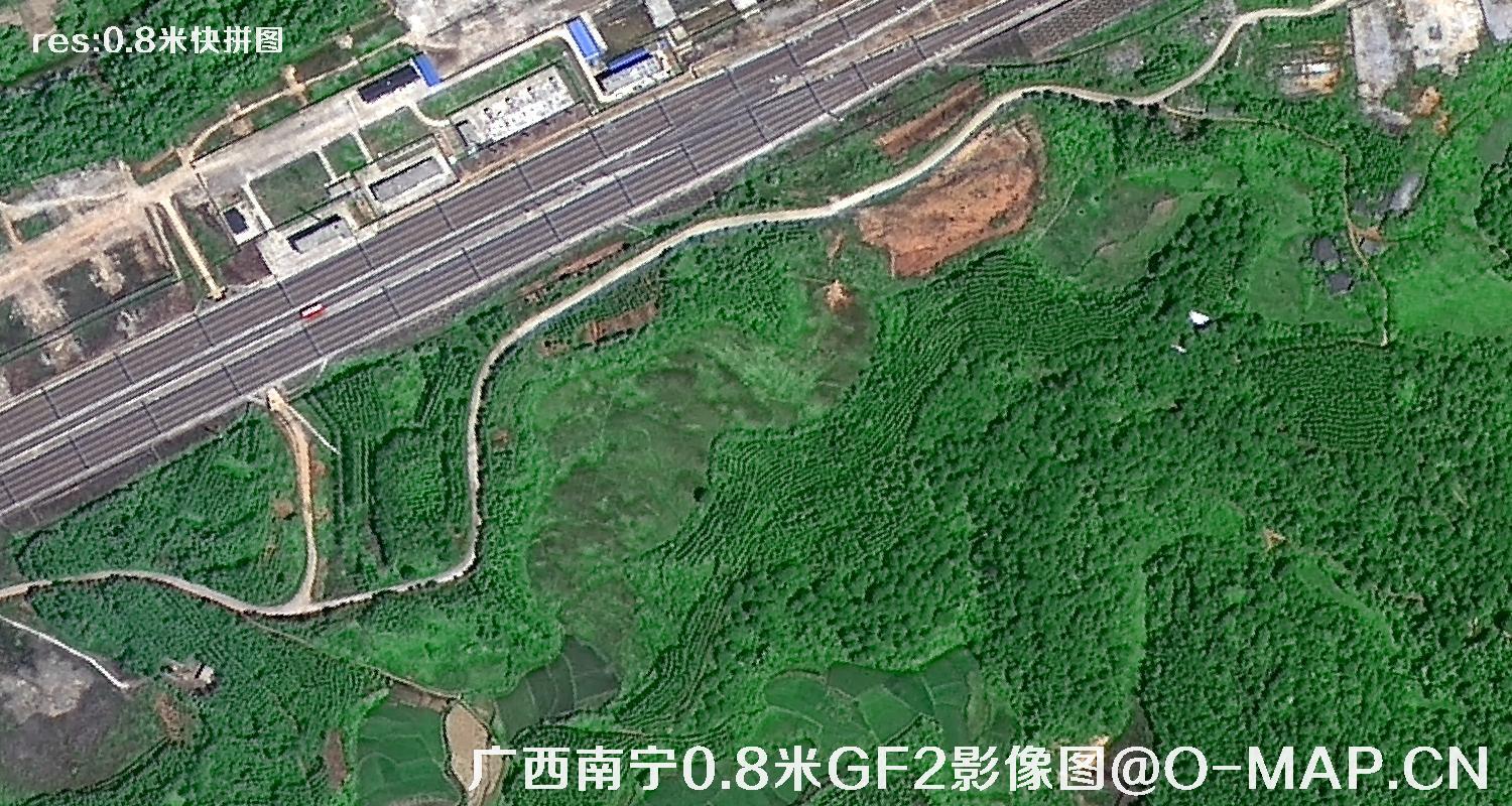 0.8米分辨率卫星图样例
