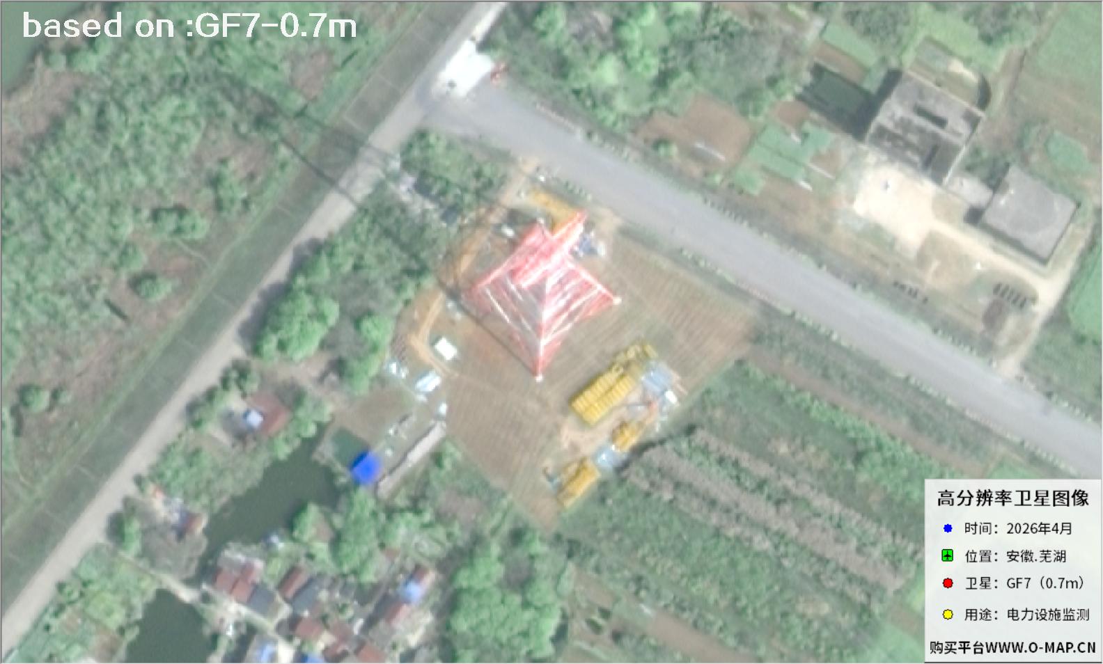芜湖市2026年GF7号卫星图像 | Buy GF7 Satellite image1