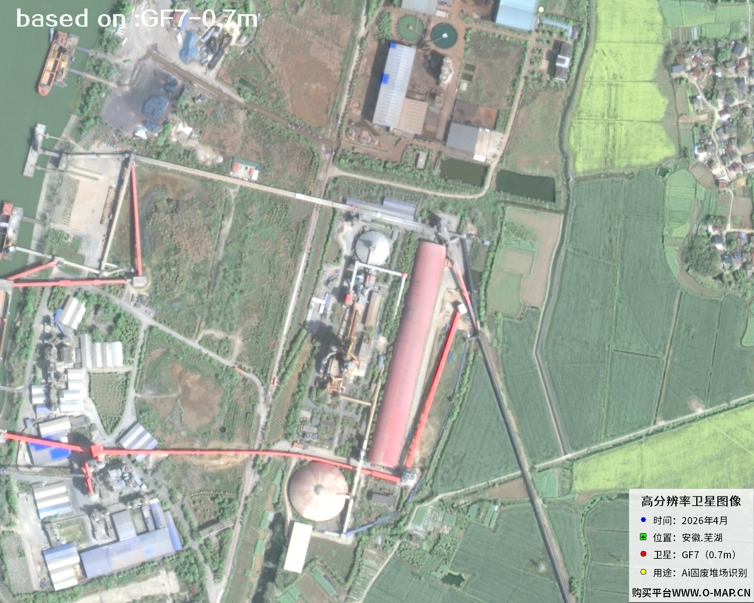芜湖市2026年GF7号卫星图像 | Buy GF7 Satellite image14