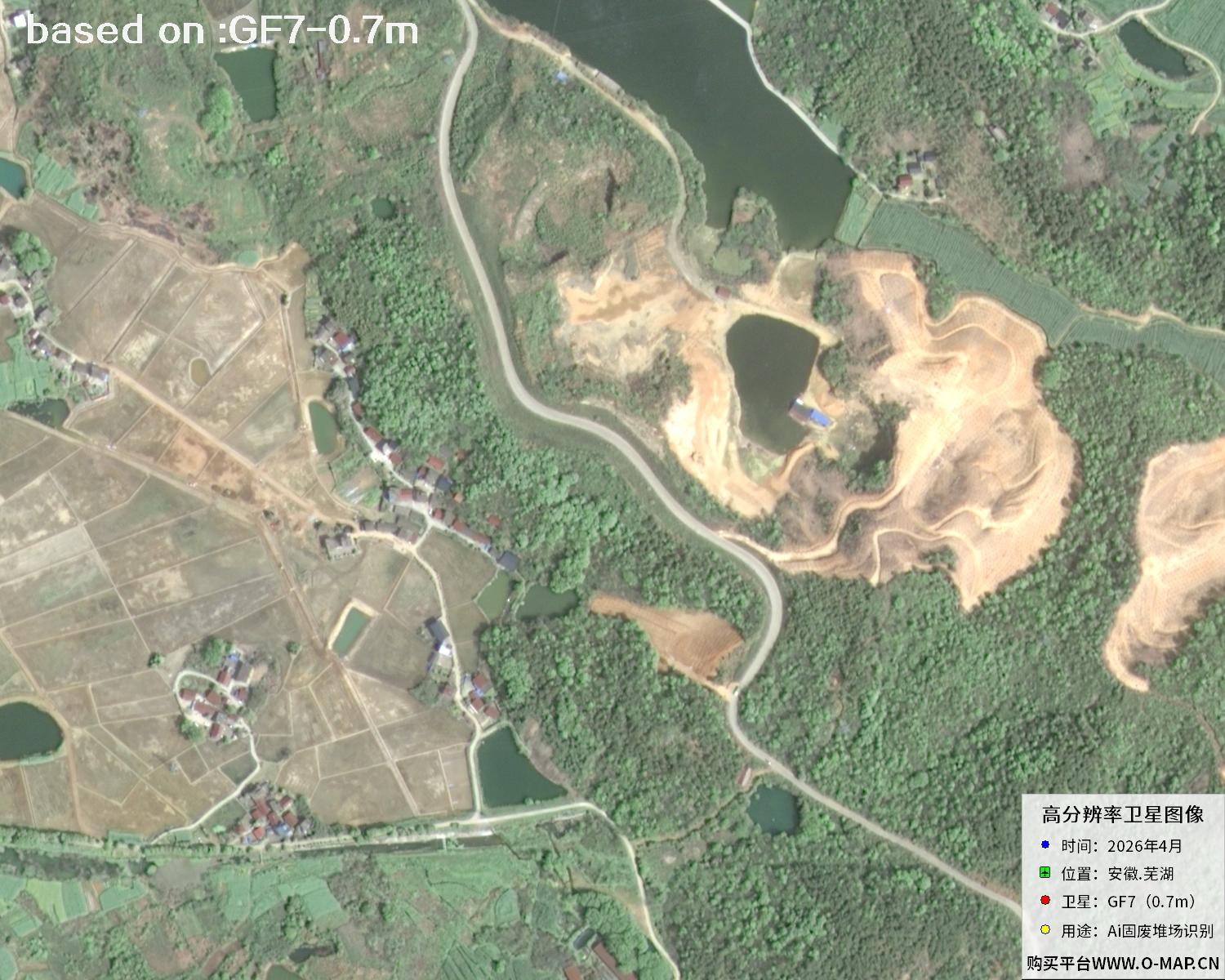 芜湖市2026年GF7号卫星图像 | Buy GF7 Satellite image18