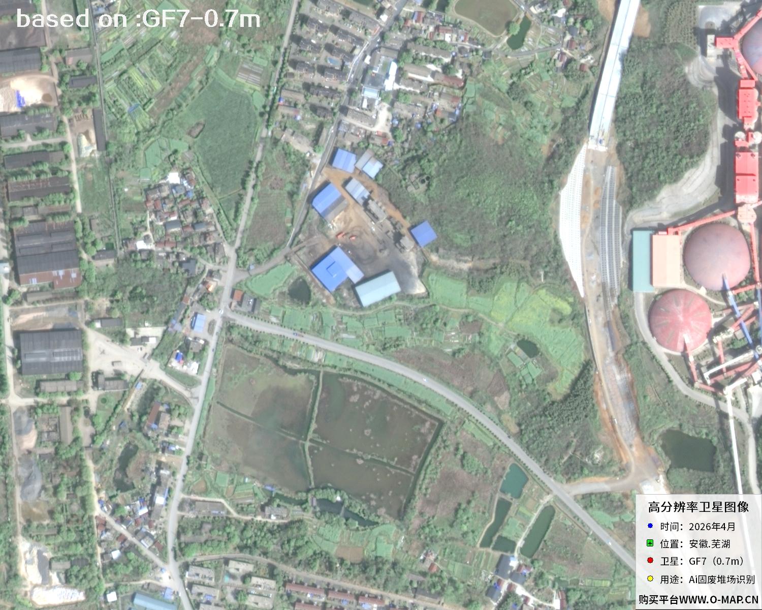 芜湖市2026年GF7号卫星图像 | Buy GF7 Satellite image25
