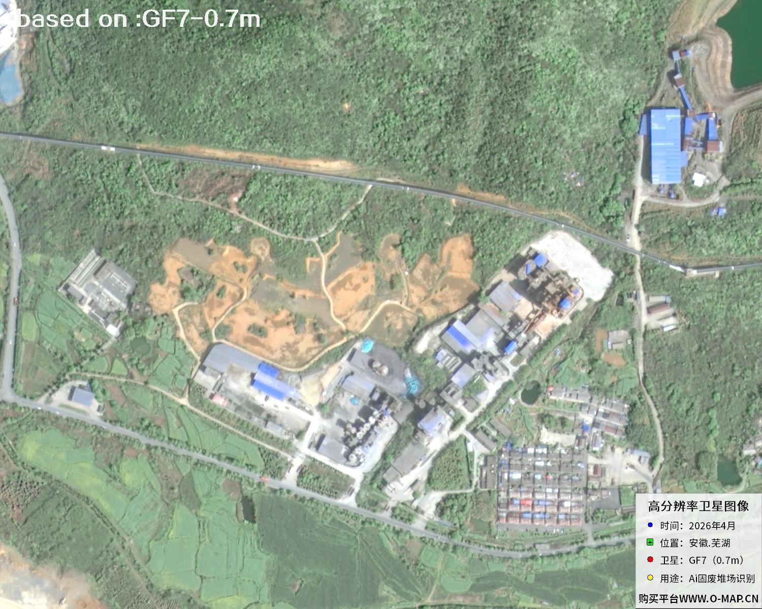芜湖市2026年GF7号卫星图像 | Buy GF7 Satellite image33