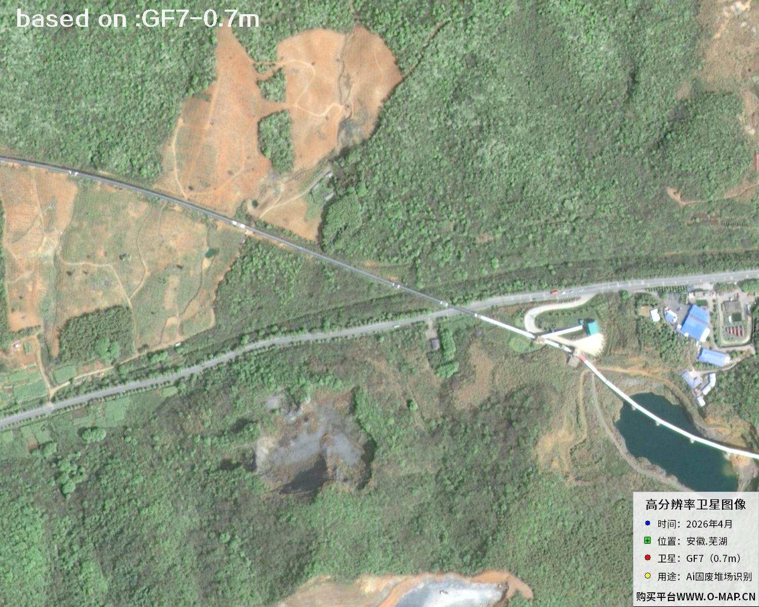 芜湖市2026年GF7号卫星图像 | Buy GF7 Satellite image35