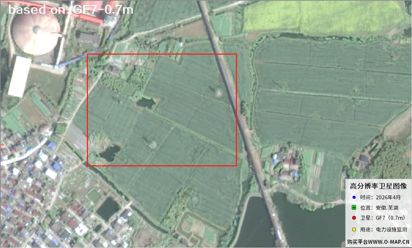 芜湖市2026年GF7号卫星图像 | Buy GF7 Satellite image4