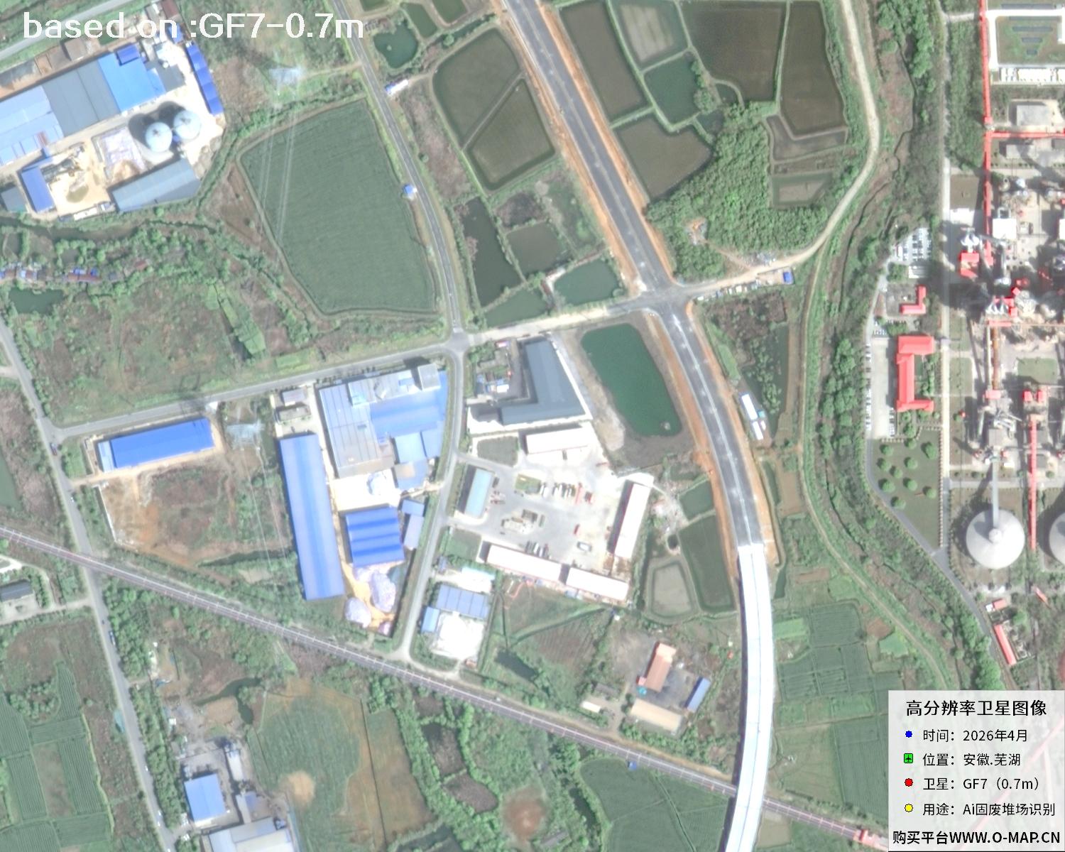 芜湖市2026年GF7号卫星图像 | Buy GF7 Satellite image44