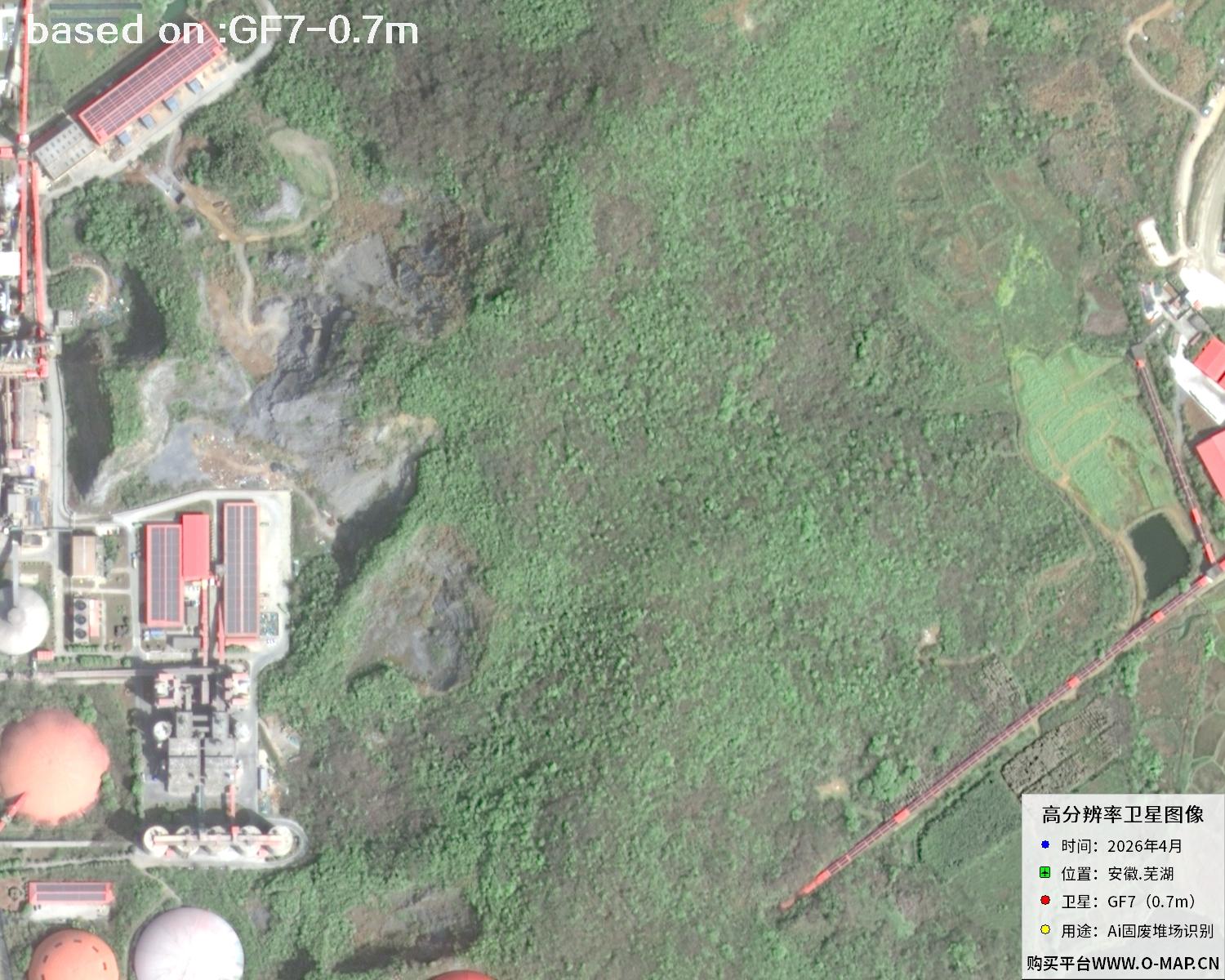 芜湖市2026年GF7号卫星图像 | Buy GF7 Satellite image45