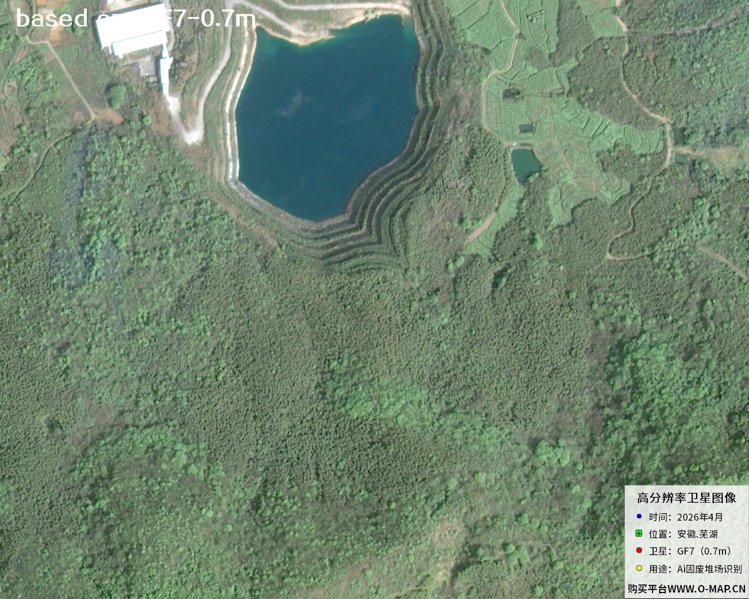 芜湖市2026年GF7号卫星图像 | Buy GF7 Satellite image48
