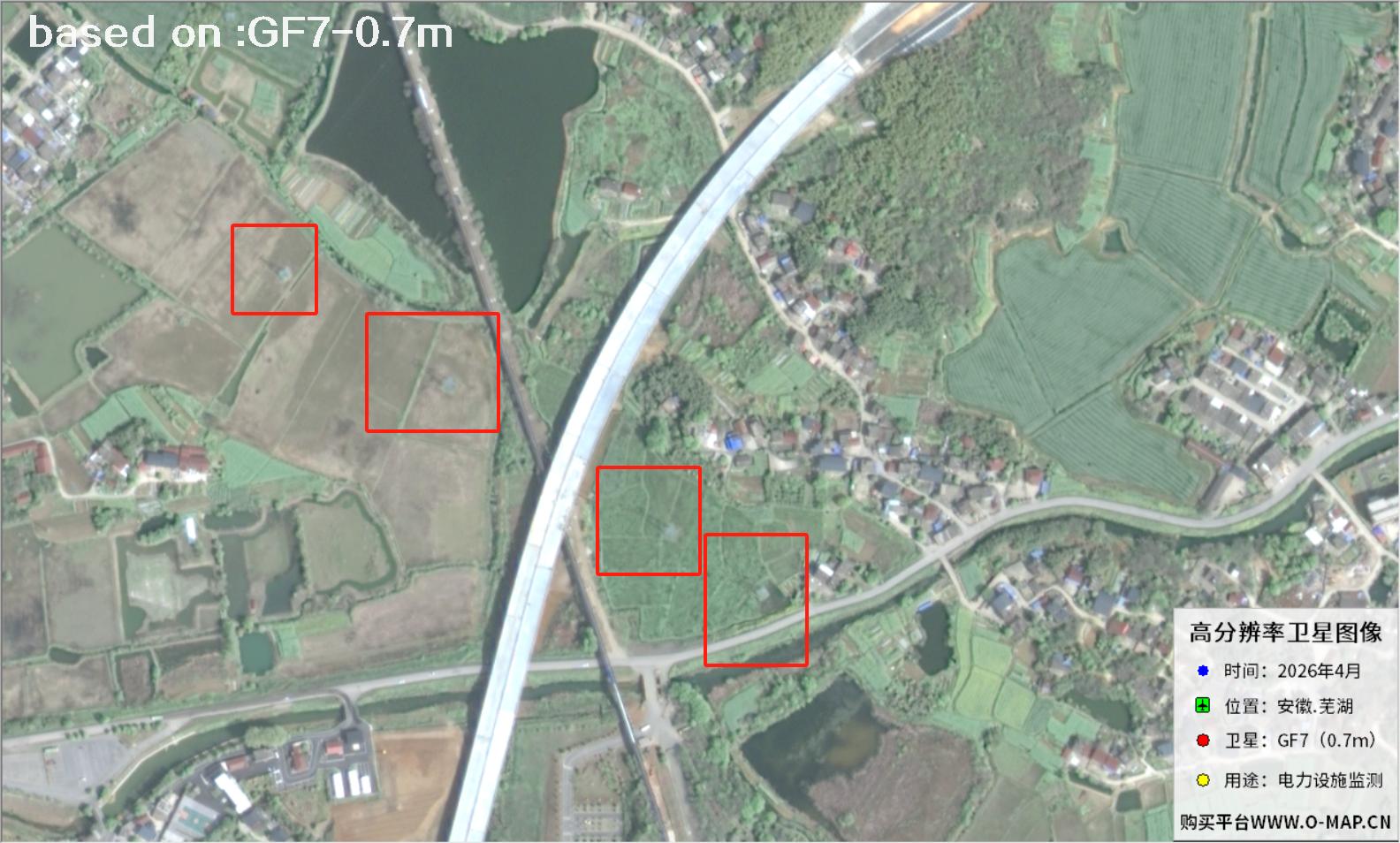 芜湖市2026年GF7号卫星图像 | Buy GF7 Satellite image7