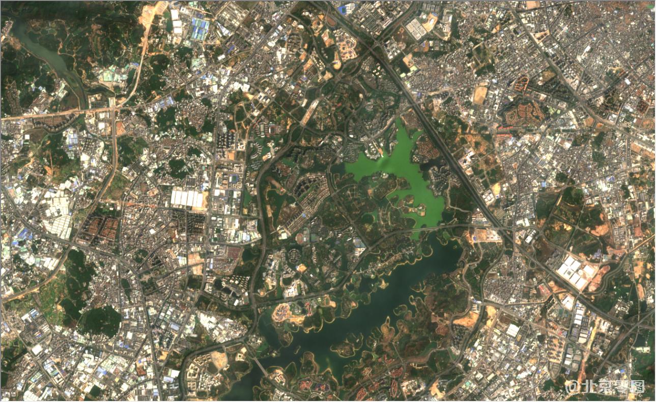 广东省2021年2月份最新卫星图