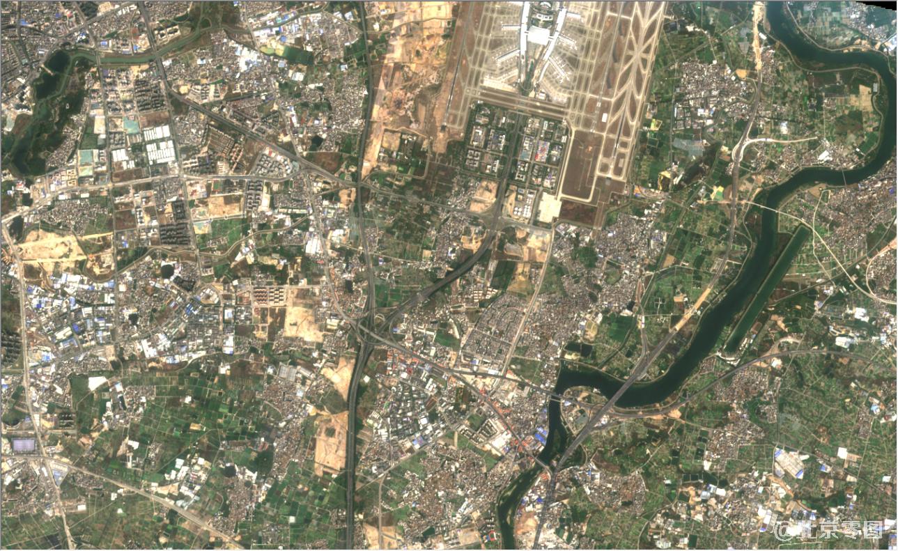 广东省2021年2月份最新卫星图