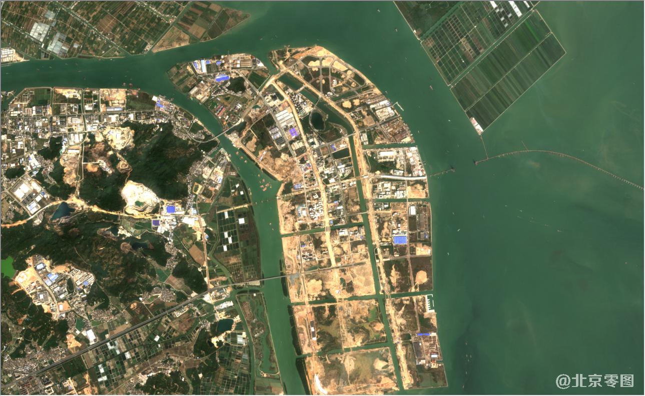 广东省2021年2月份最新卫星图