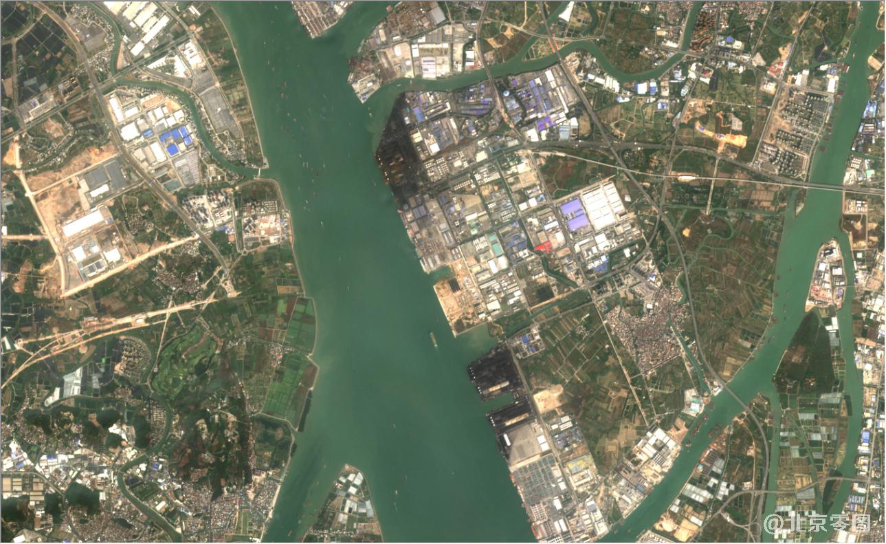广东省2021年2月份最新卫星图