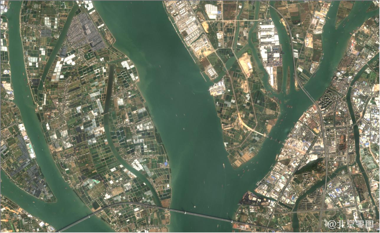 广东省2021年2月份最新卫星图