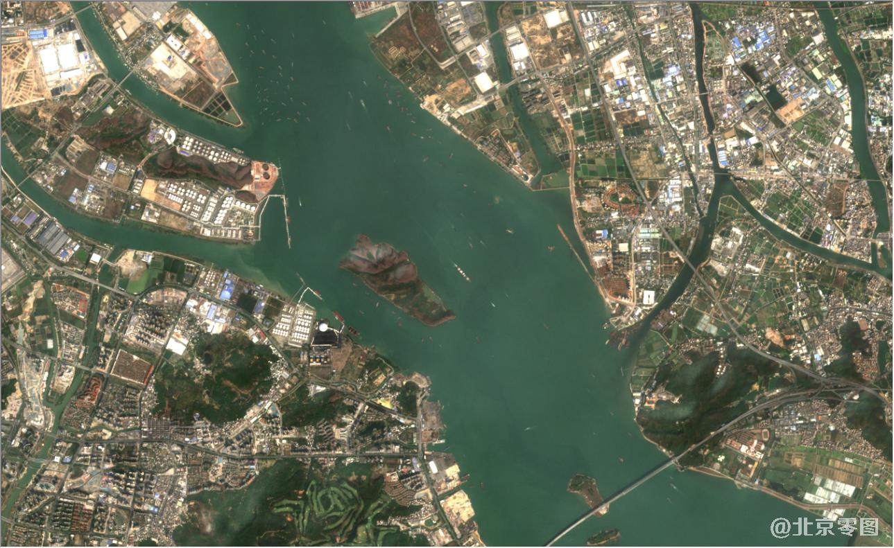 广东省2021年2月份最新卫星图