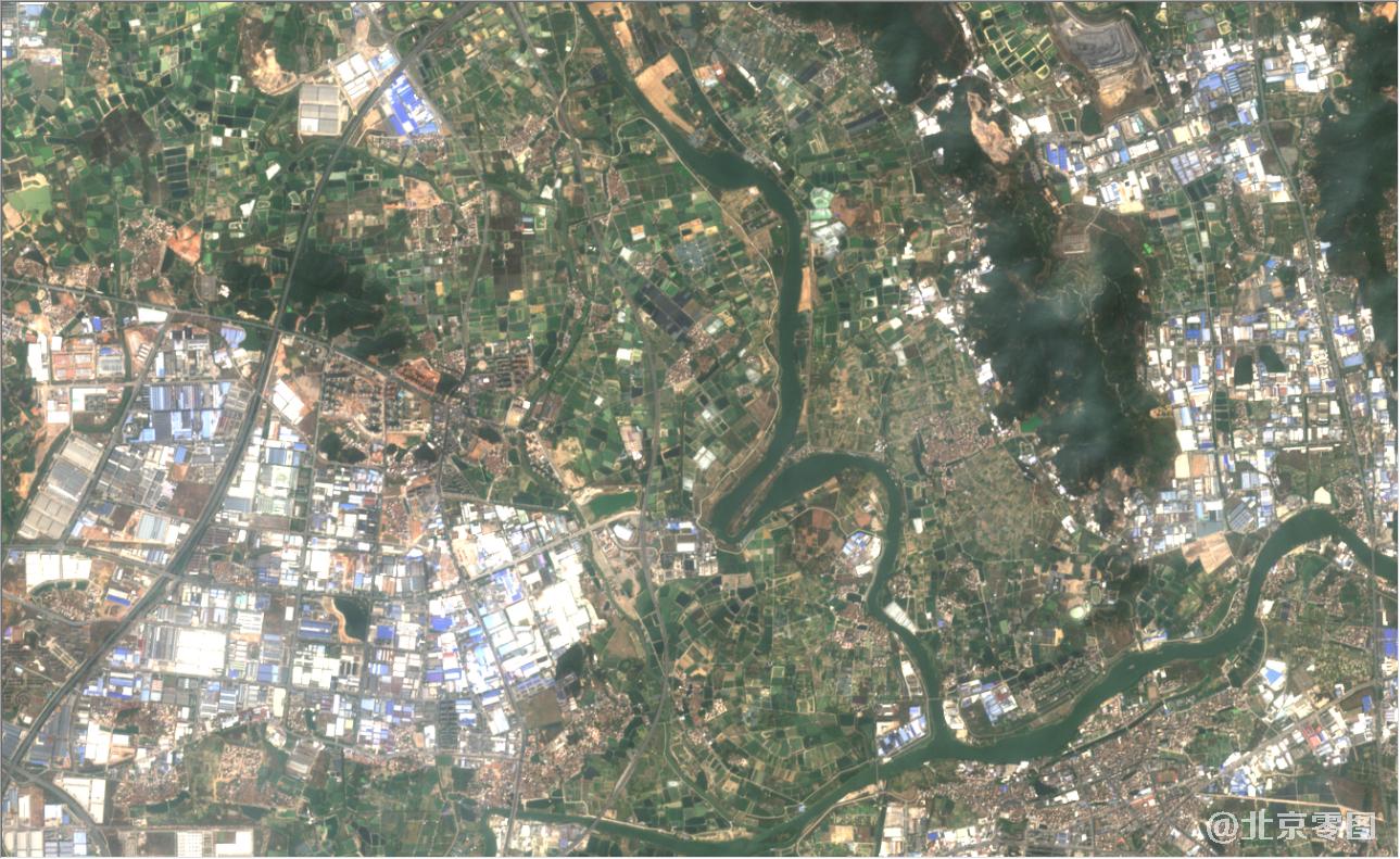 广东省2021年2月份最新卫星图