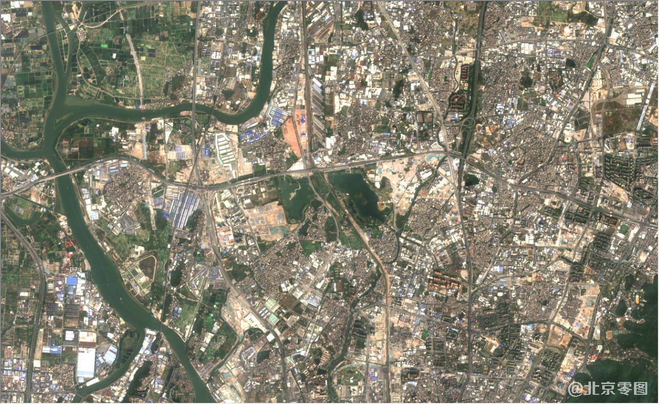 广东省2021年2月份最新卫星图