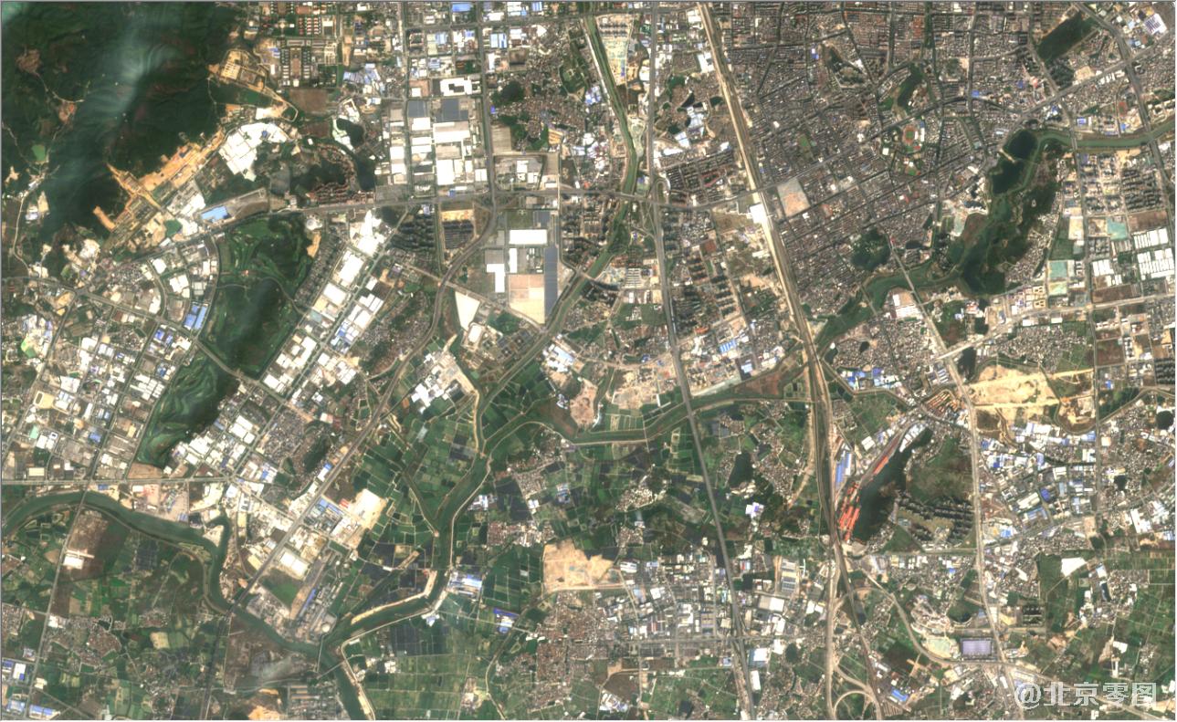 广东省2021年2月份最新卫星图