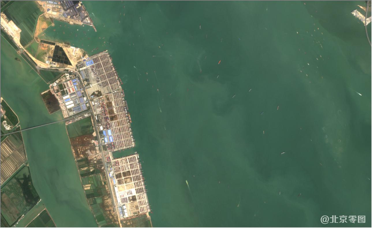 广东省2021年2月份最新卫星图
