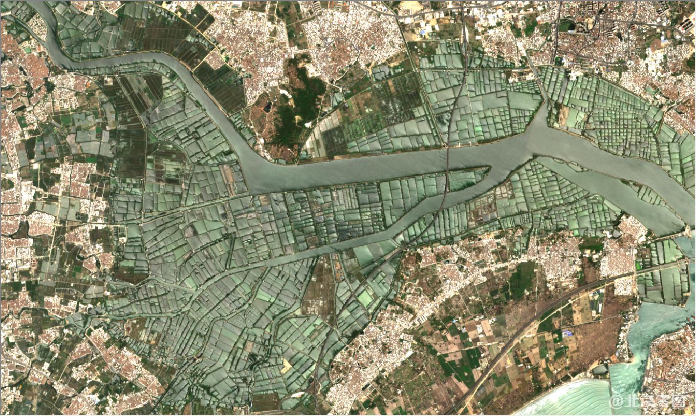 广东省2021年4月份最新卫星图