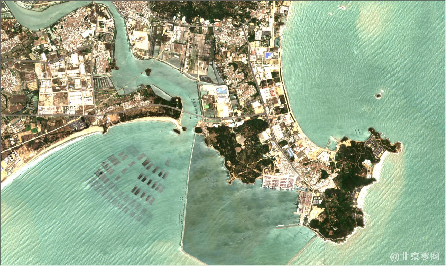 广东省2021年4月份最新卫星图