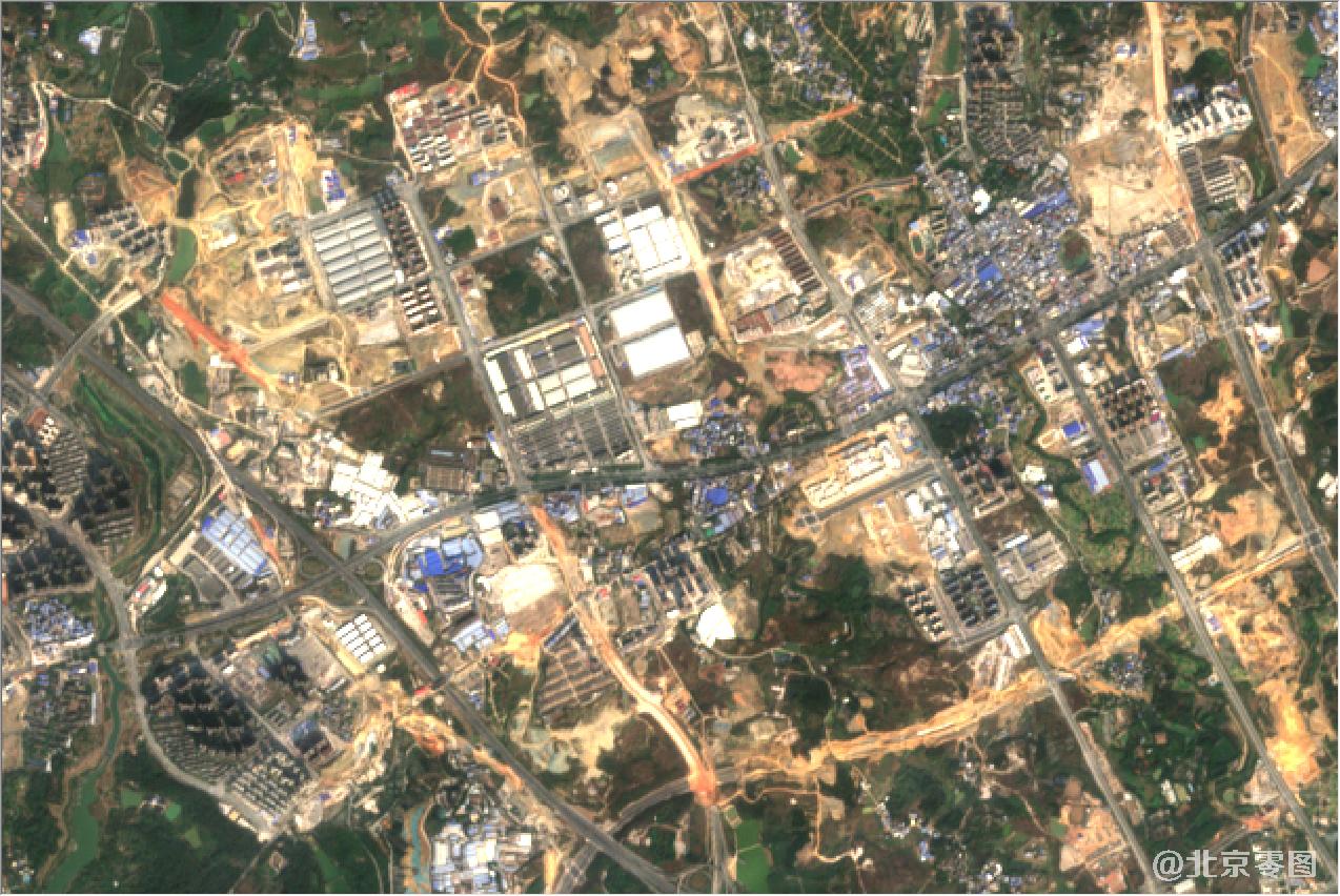 广西省2021年1月份最新卫星图
