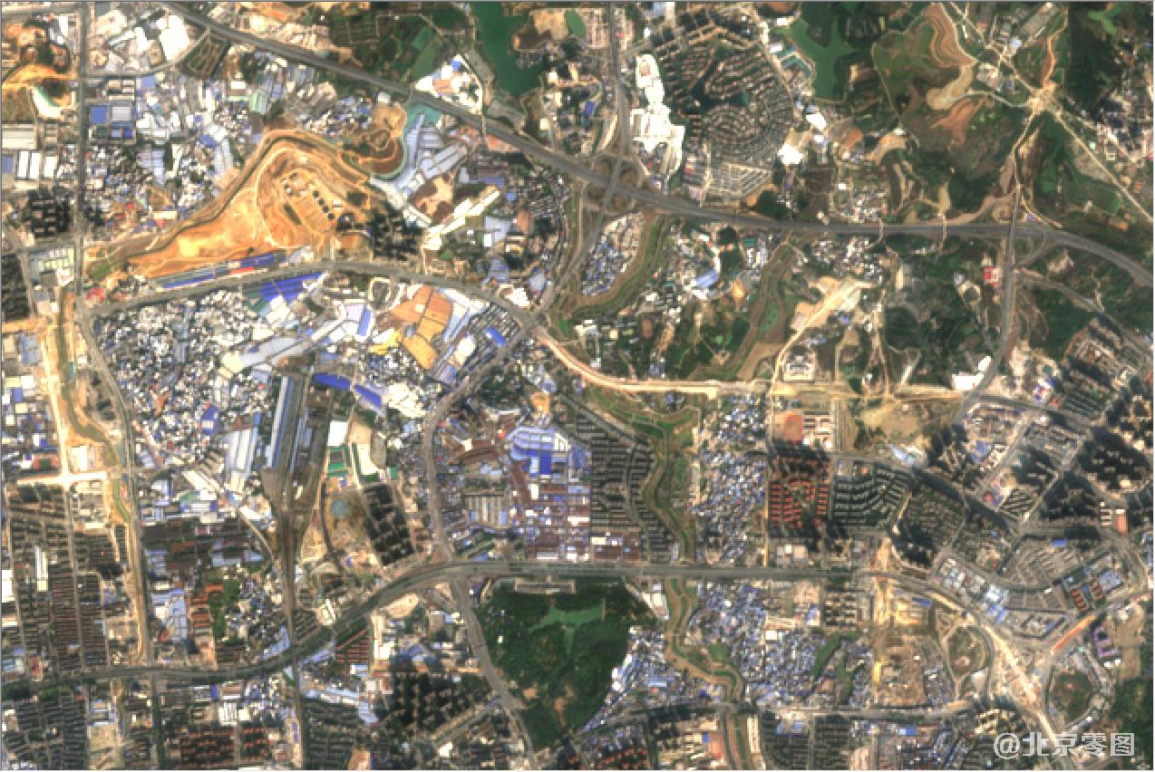 广西省2021年1月份最新卫星图