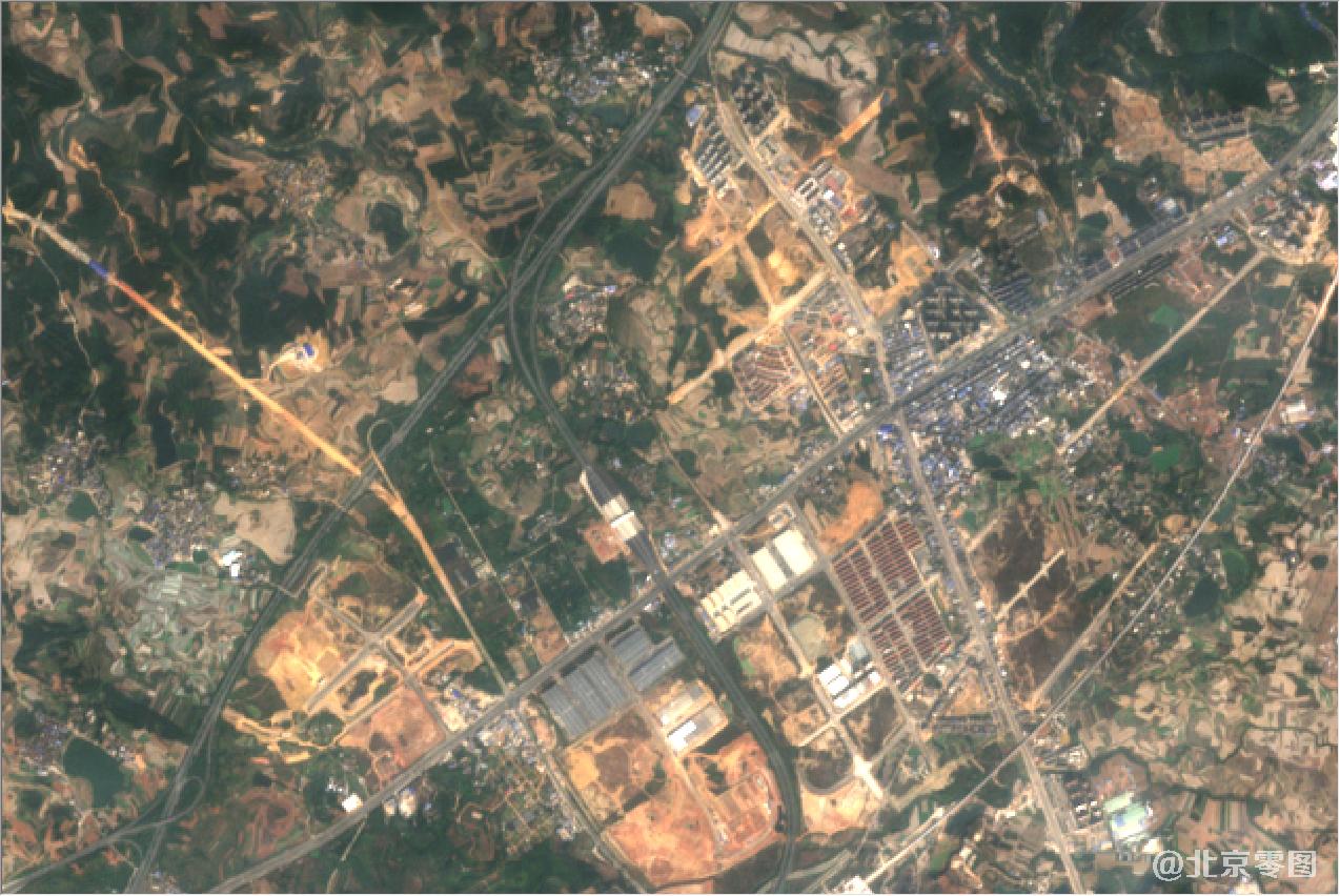 广西省2021年1月份最新卫星图