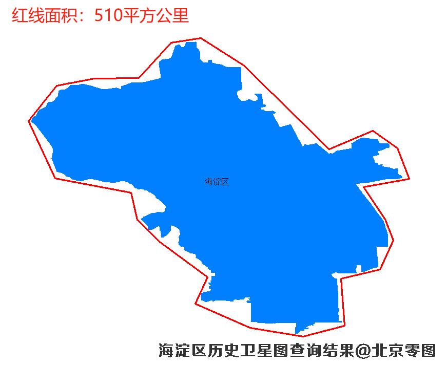 海淀区历史卫星图查询范围