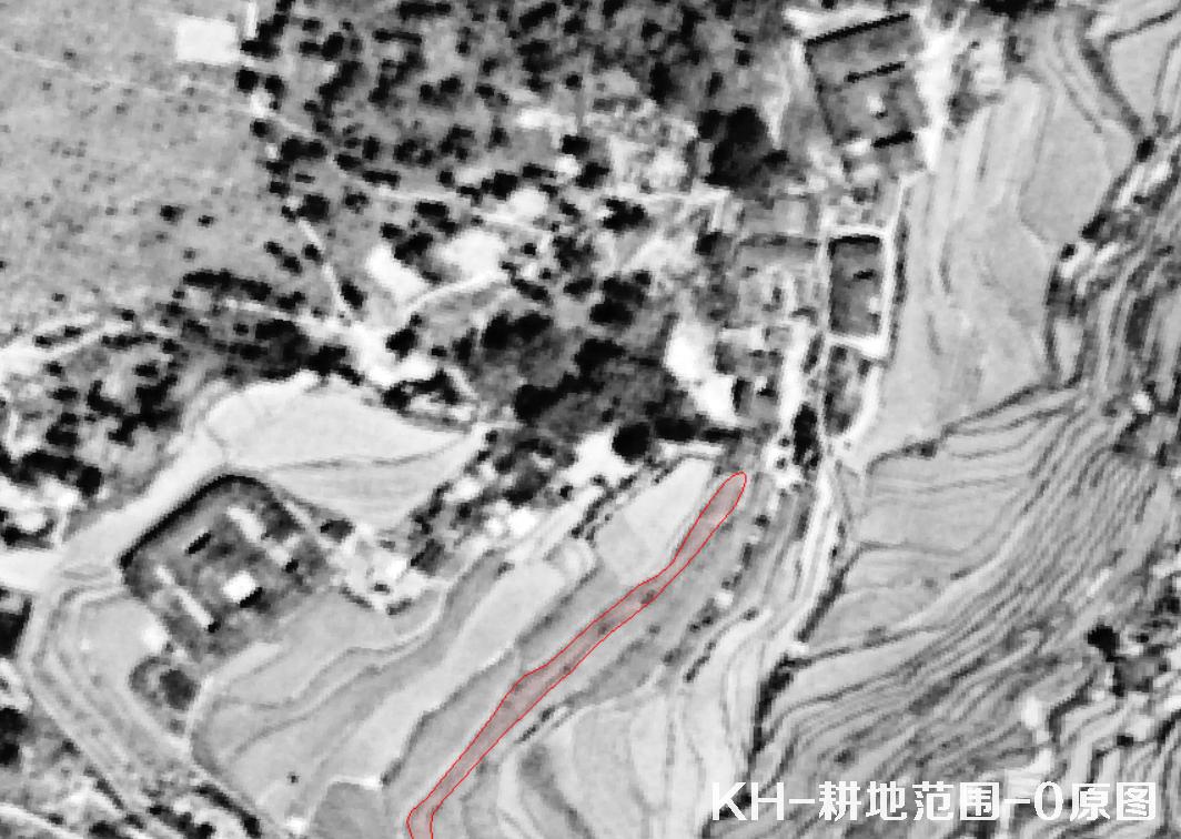 耕地边界卫星影像原图和HD超分清晰度对比