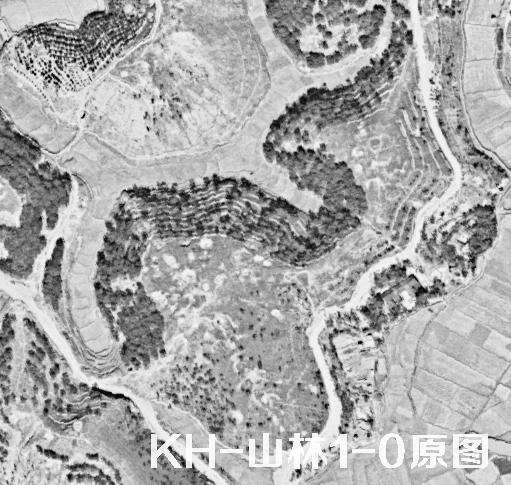 锁眼卫星影像原图和HD超分清晰度对比