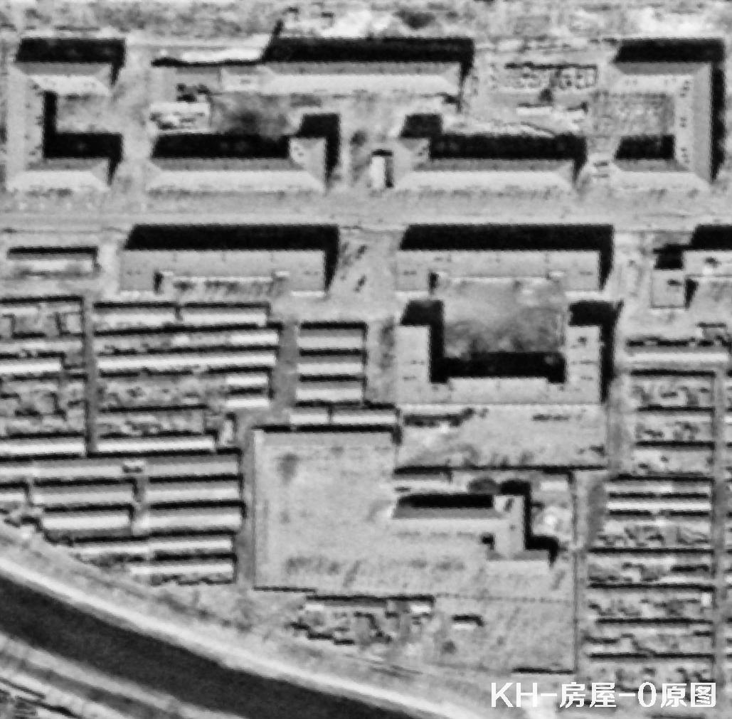 锁眼卫星影像原图和HD超分清晰度对比
