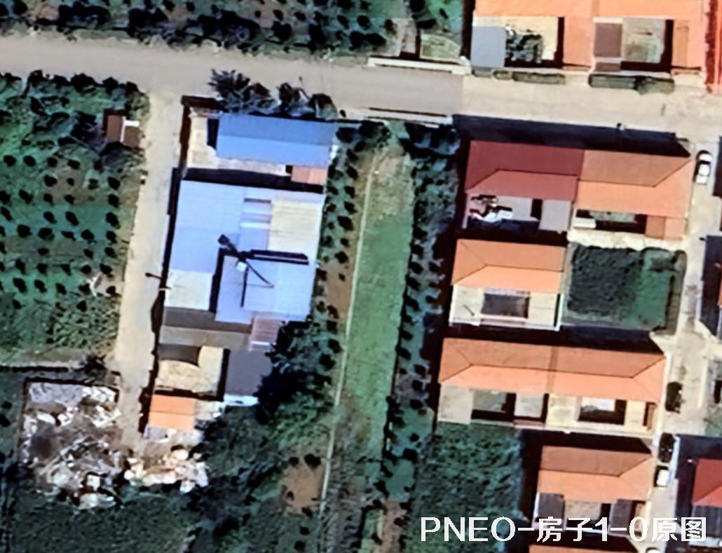 法国0.3米PNEO卫星影像原图和HD超分清晰度对比