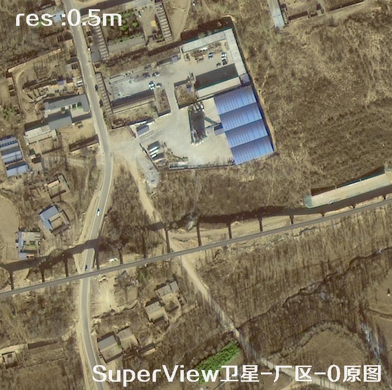SuperView高景一号星影像原图和HD超分清晰度对比
