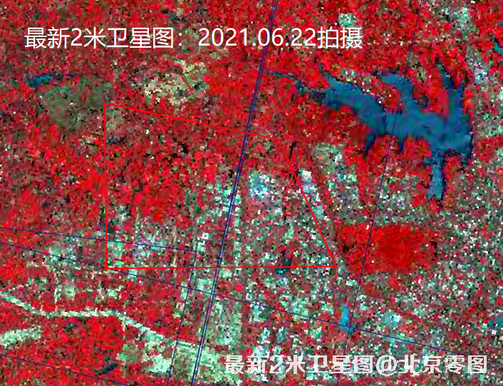 合肥市南岗镇最新卫星图查询报告