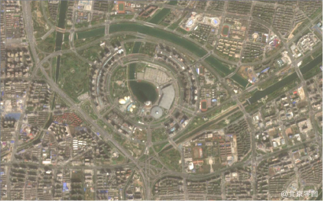 河南省郑州市新郑市最新卫星图-2021年3月份拍摄