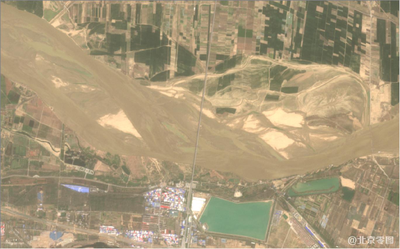 河南省郑州市新郑市最新卫星图-2021年3月份拍摄