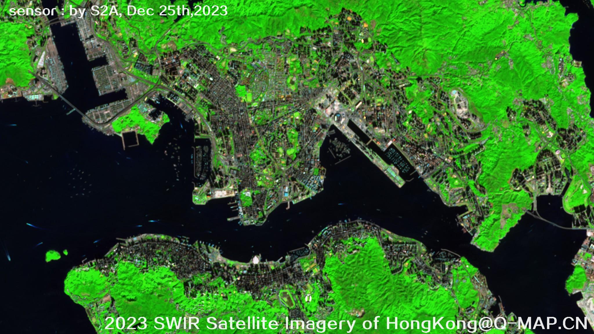 2023 【TCI-FCI-SWIR-NDSI】 Satellite Imagery of Hong Kong