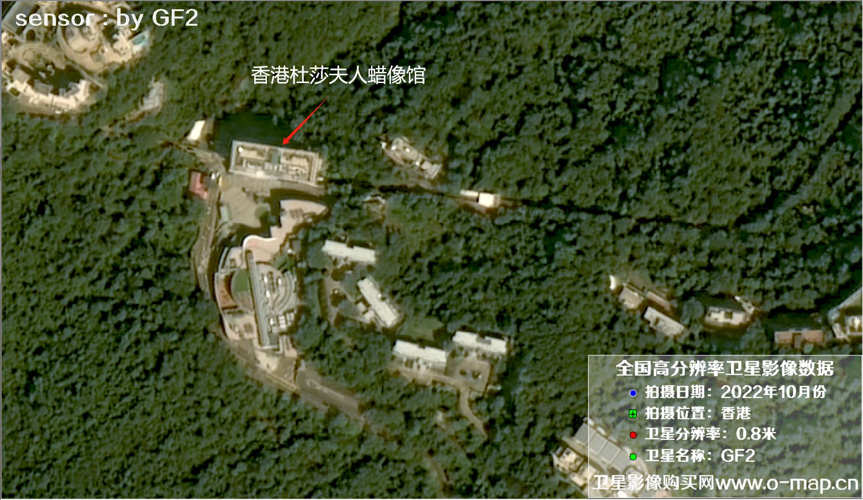 香港岛南区地标建筑2022年10月份影像图
