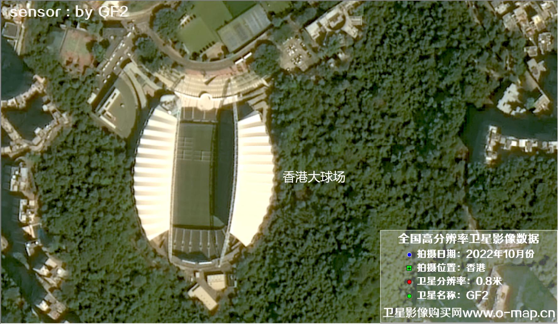 香港岛南区地标建筑2022年10月份影像图