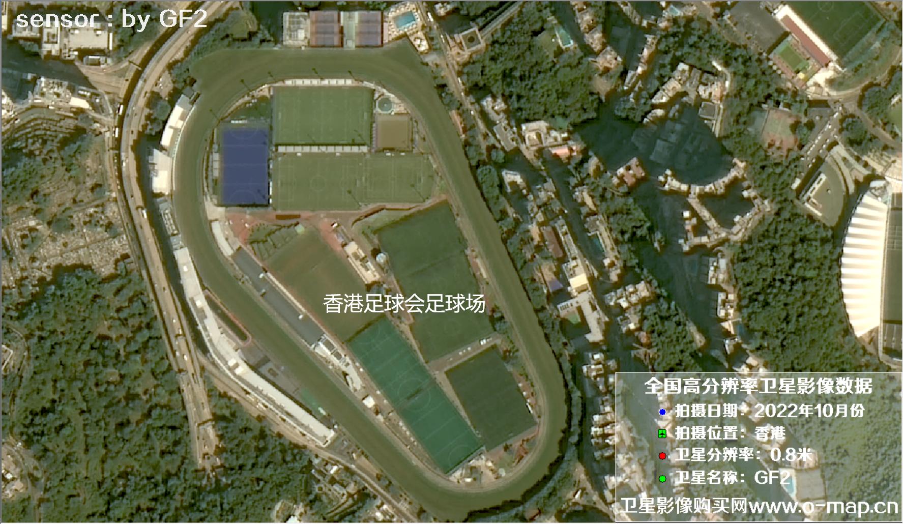香港岛南区地标建筑2022年10月份影像图