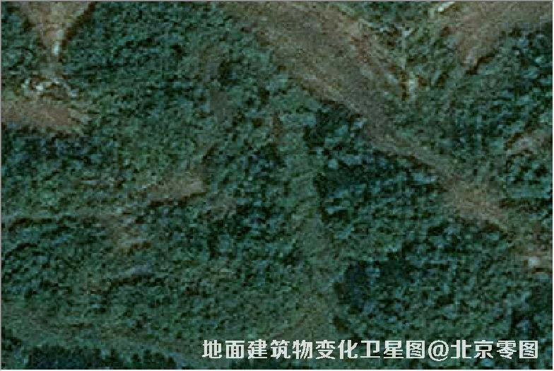 点击查看大图 地面建筑物变化卫星图