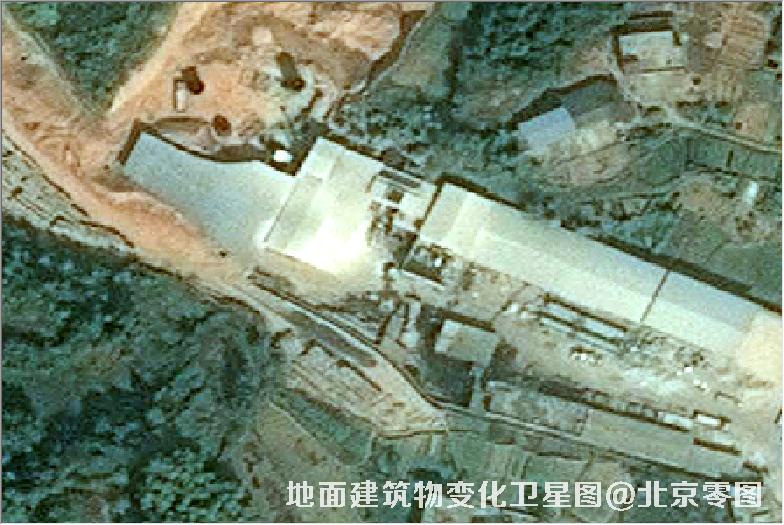 点击查看大图 地面建筑物变化卫星图